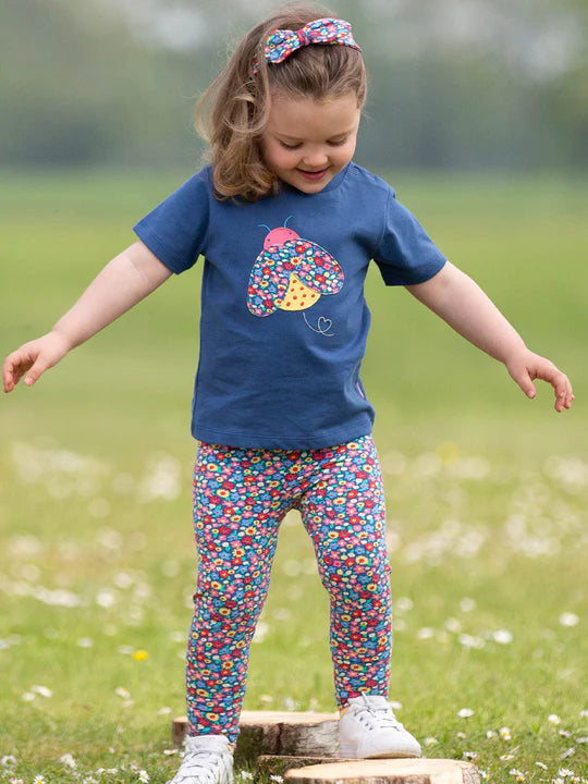 Kite Bug Love T-Shirt & Ditsy Leggings