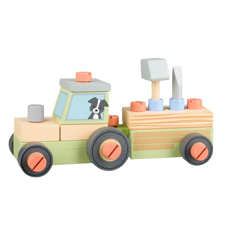 Orange Tree Buildable Tractor