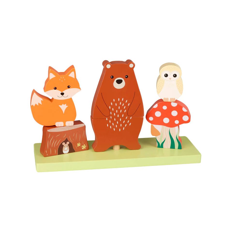 Orange Tree Woodland Stacking Toy