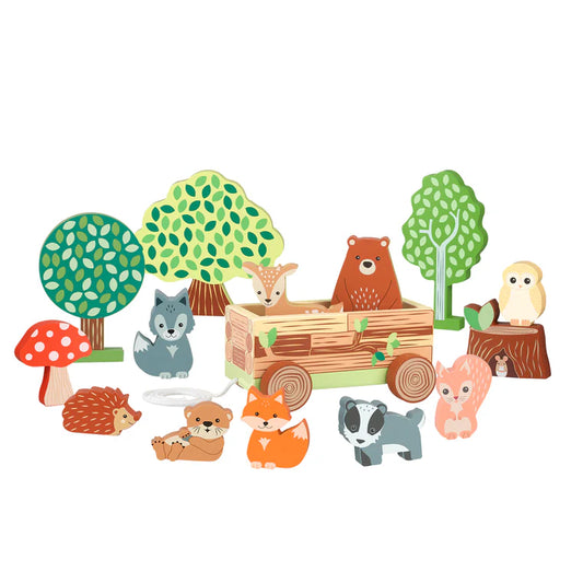 Orange Tree Woodland Playset