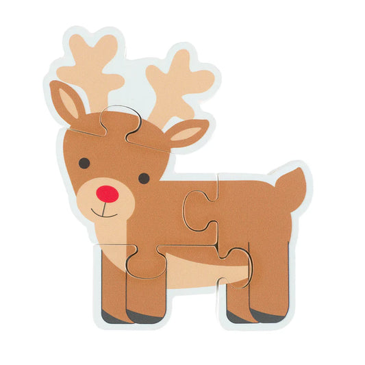 Orange Tree Toys Rudolph Wooden Puzzle