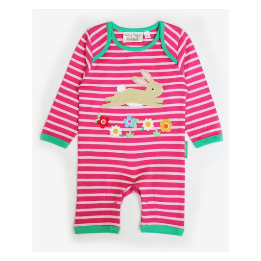 Toby Tiger Leaping Bunny Sleepsuit