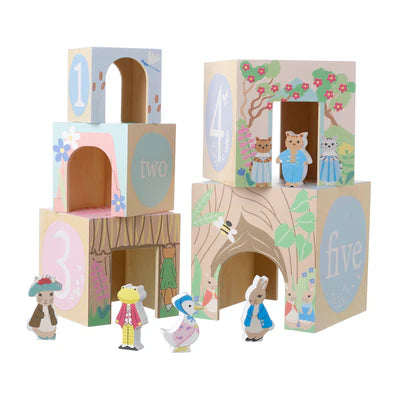 Orange Tree Peter Rabbit Stacking Cubes