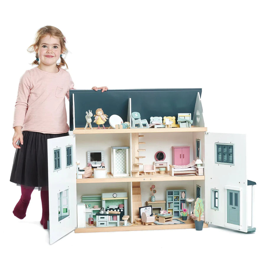 Tender Leaf Dolls House Nursery Set