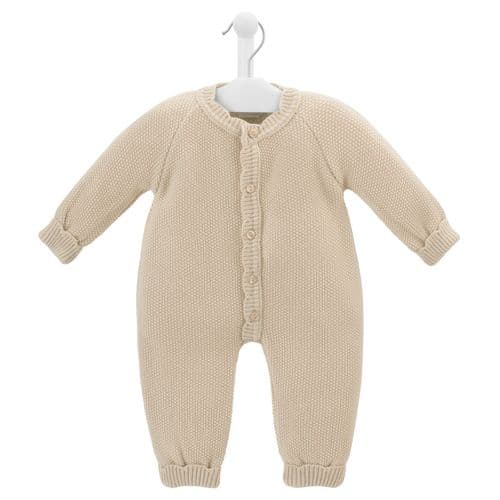 Dandelion Scallop Edge Knitted Onesie