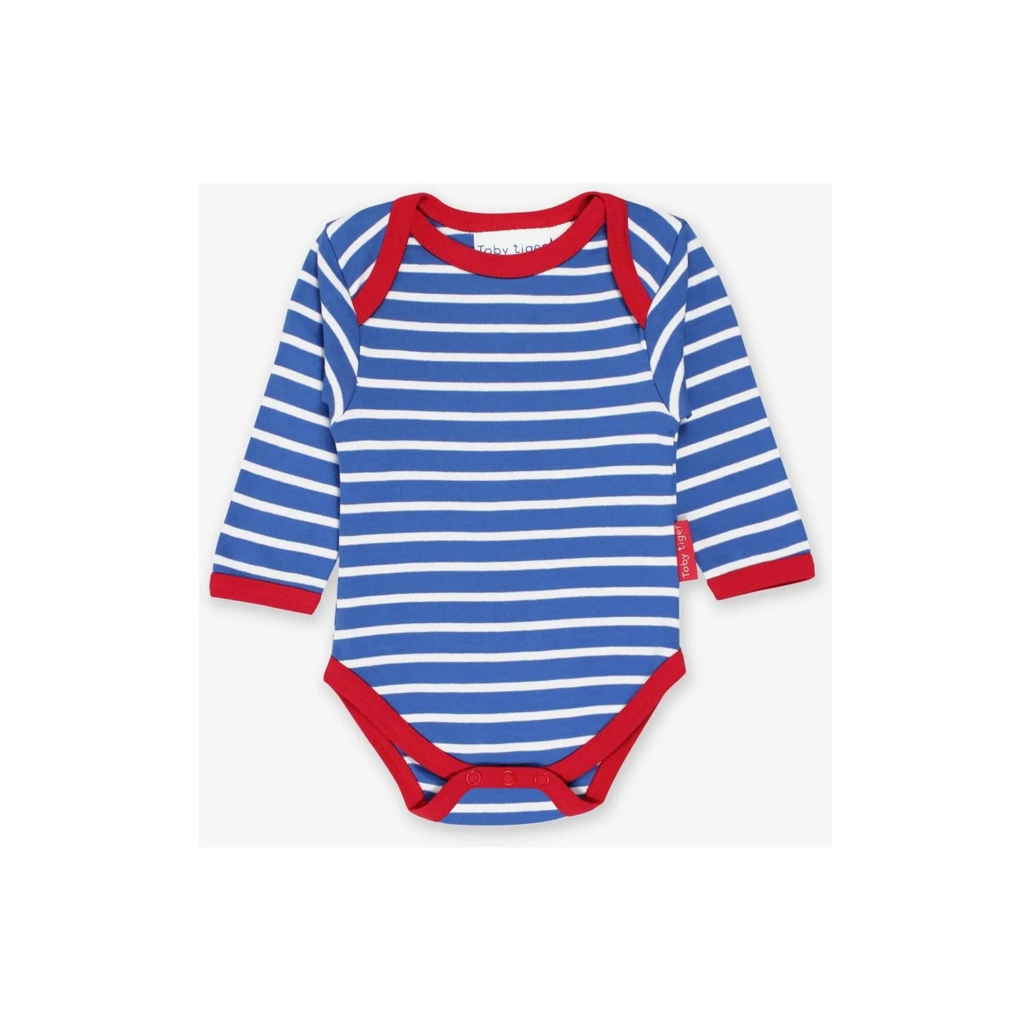 Toby Tiger Blue Stripe Babygrow