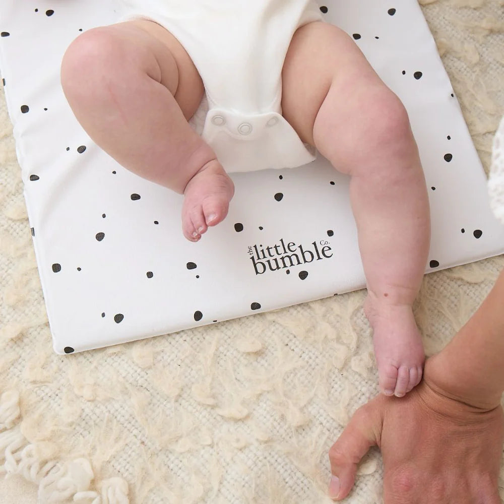 The Little Bumble Co Mini Dots Travel Changing Mat