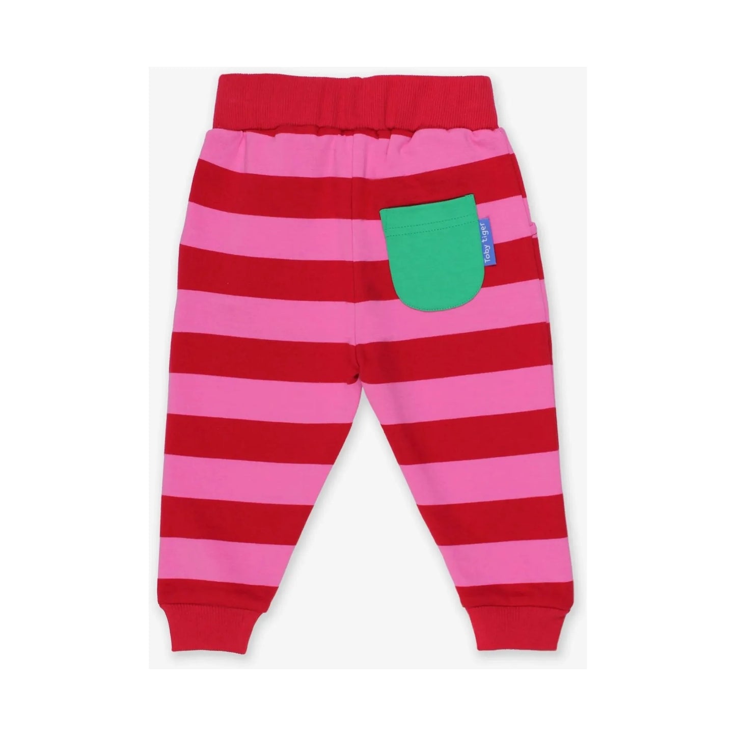 Toby Tiger Pink Striped Joggers