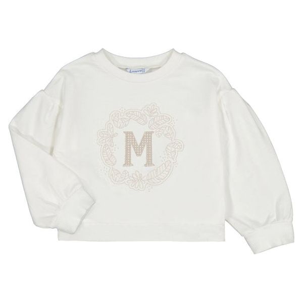 Mayoral Embroidered Pullover